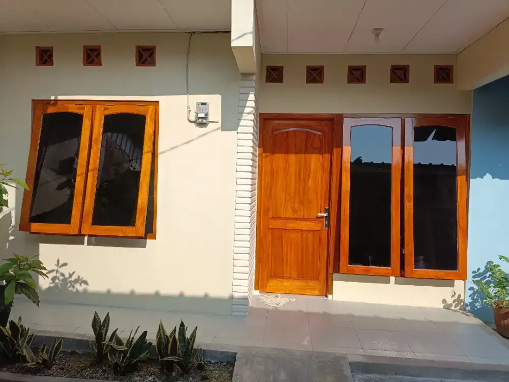 Rumah nyaman dan asri