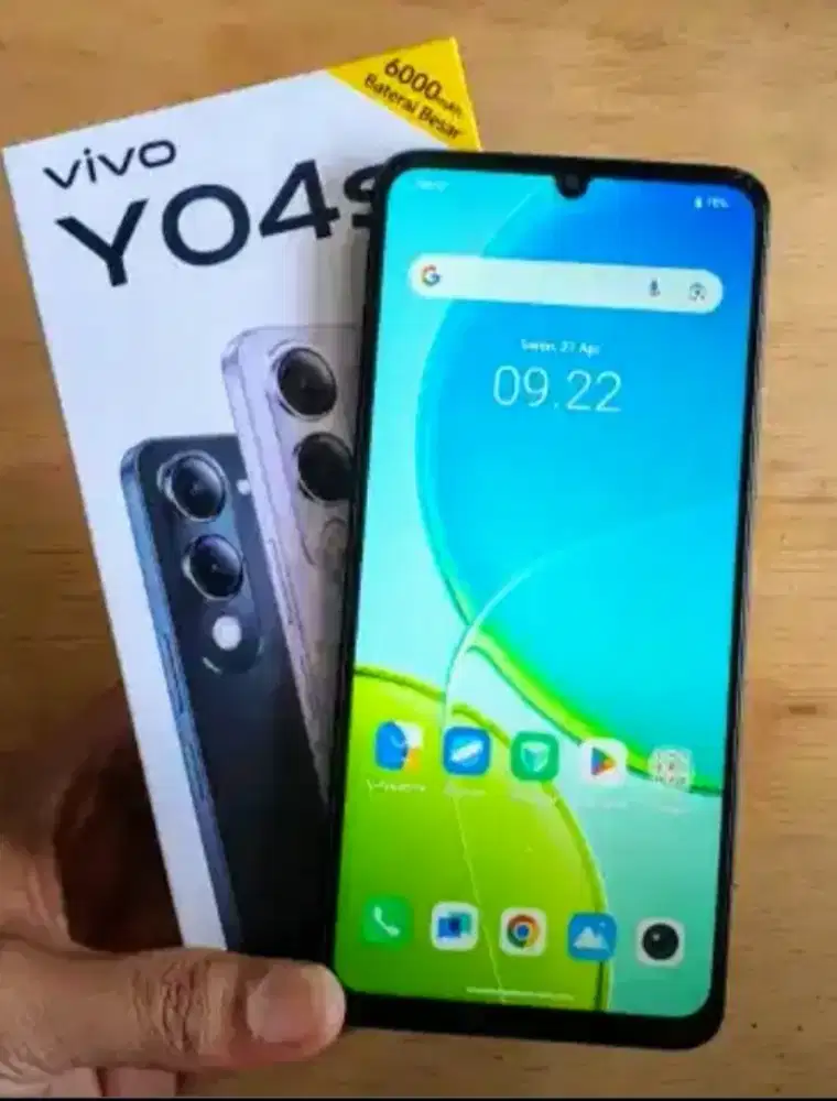 Vivo Y04s Ram 4+4/64 Baru 2 Bulan