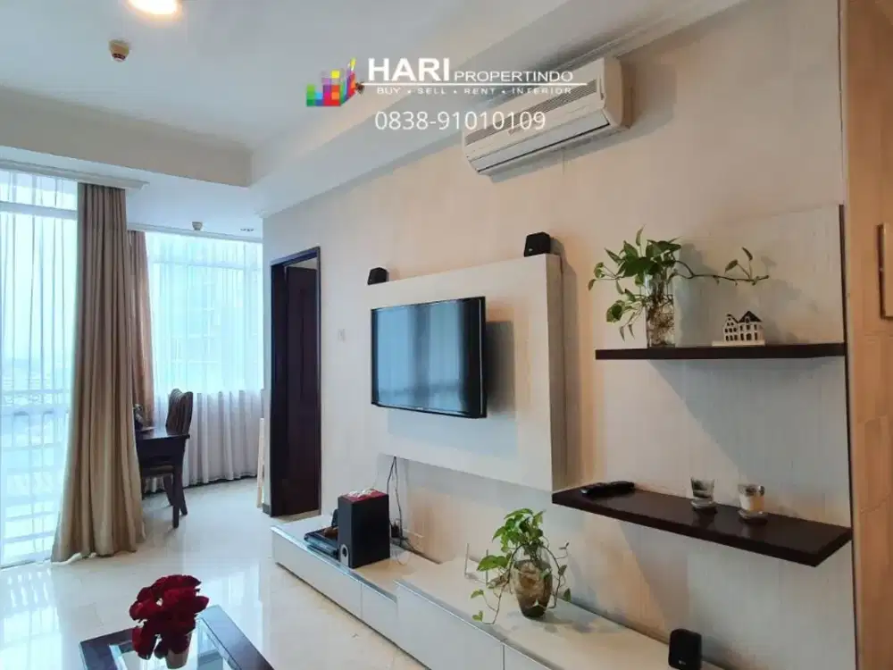 FOR RENT Apartment Bellagio Residence Mega Kuningan 2 BR - Furnished Close to MRT LRT Busway One Satrio