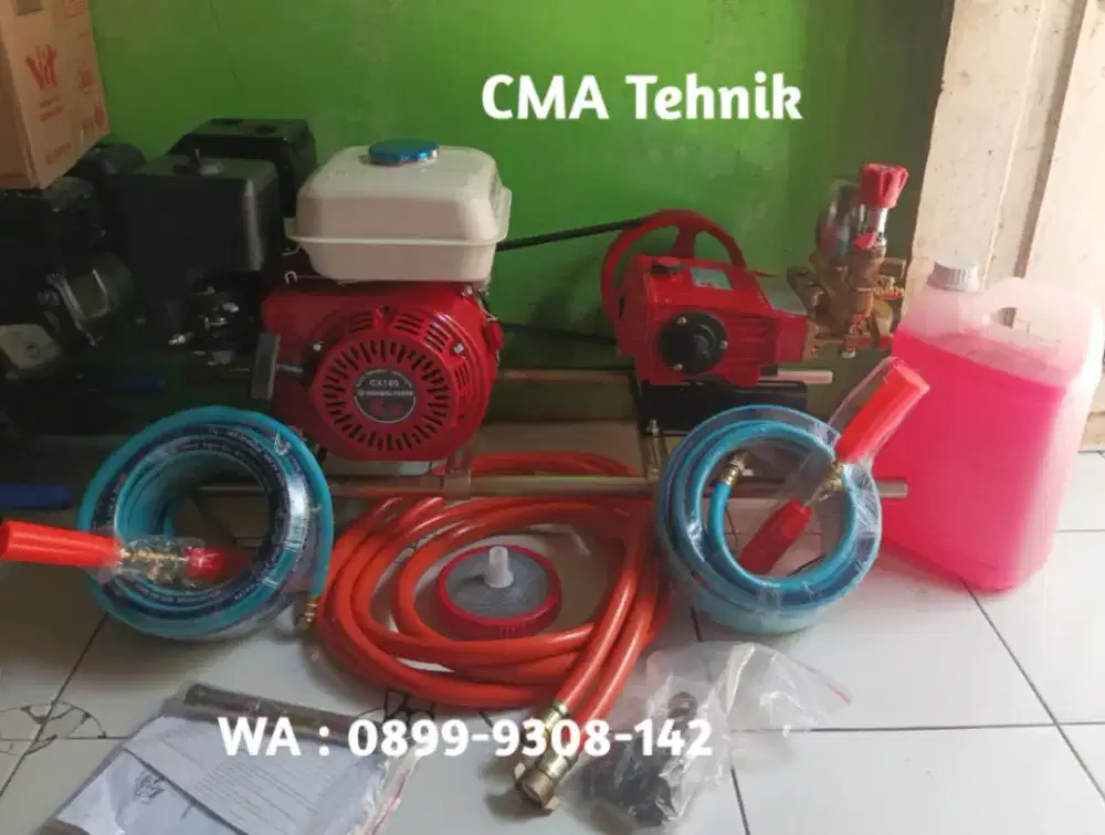 MESIN STEAM ENGINE GENERAL + SPRAYER SANCHINE 20 BARU GRES