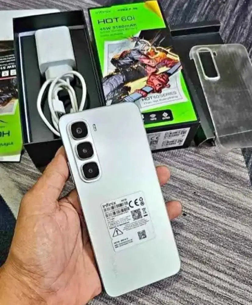 INFINIX HOT 60I 8+8/256 FULLSET NO MINUS