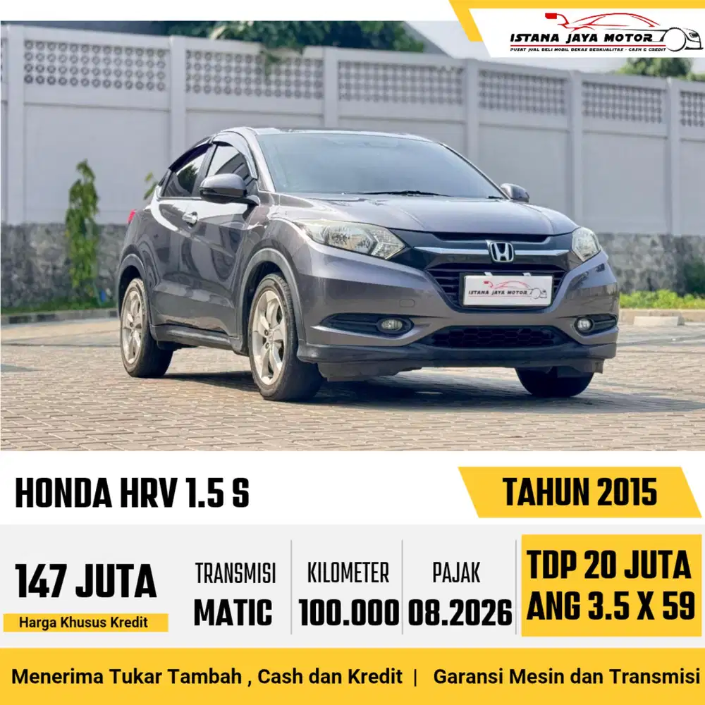 HONDA HRV 1.5 S 2015