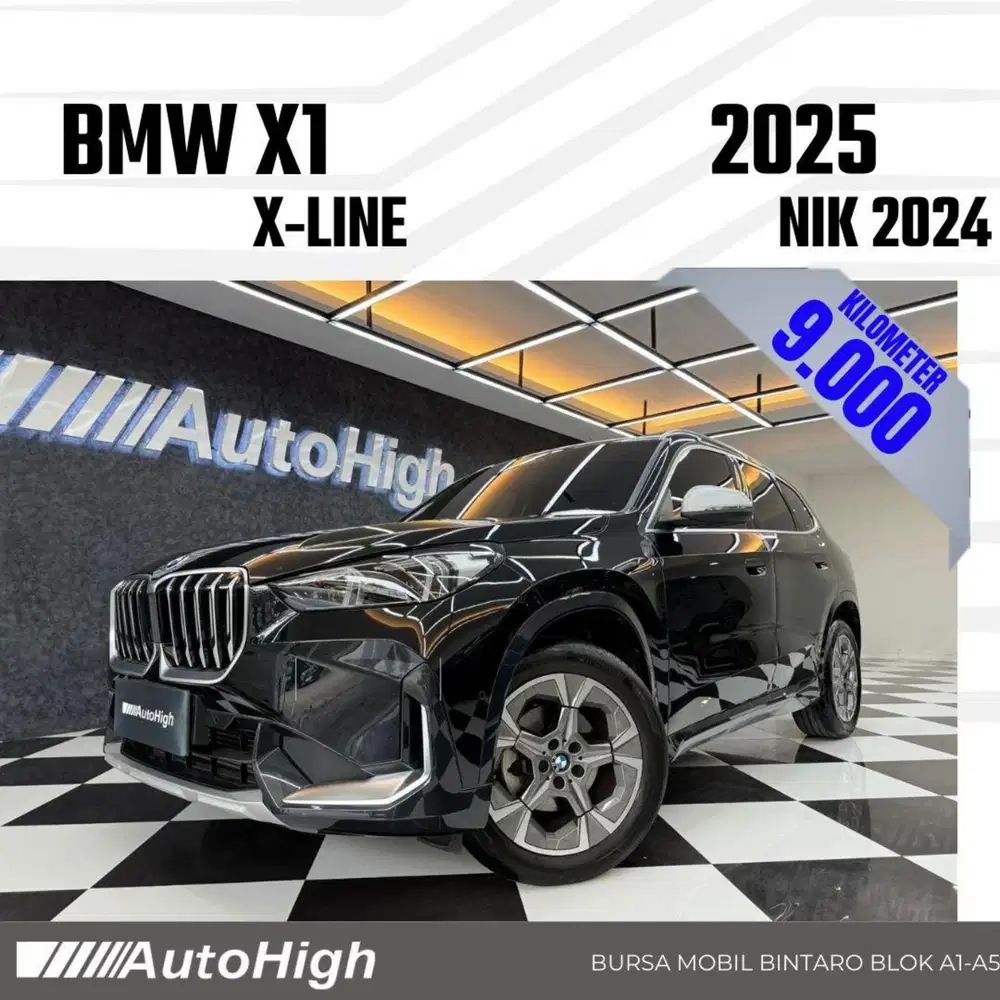 DP10% [Km9.000] X1 X-Line 2024 Black Reg 2023 #AUTOHIGH