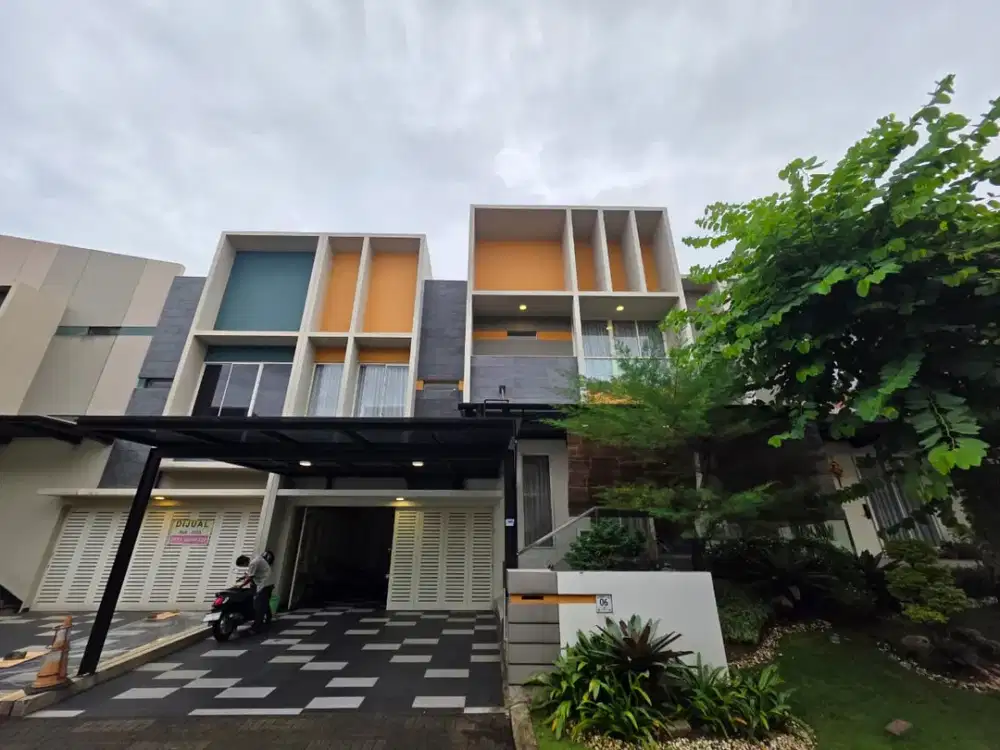 Rumah di Mozart symphonia gading serpong lebar 12 full furnish