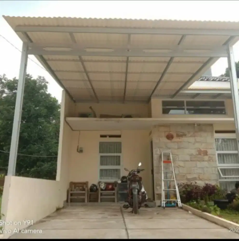 Kanopi Alderon Double Tebal