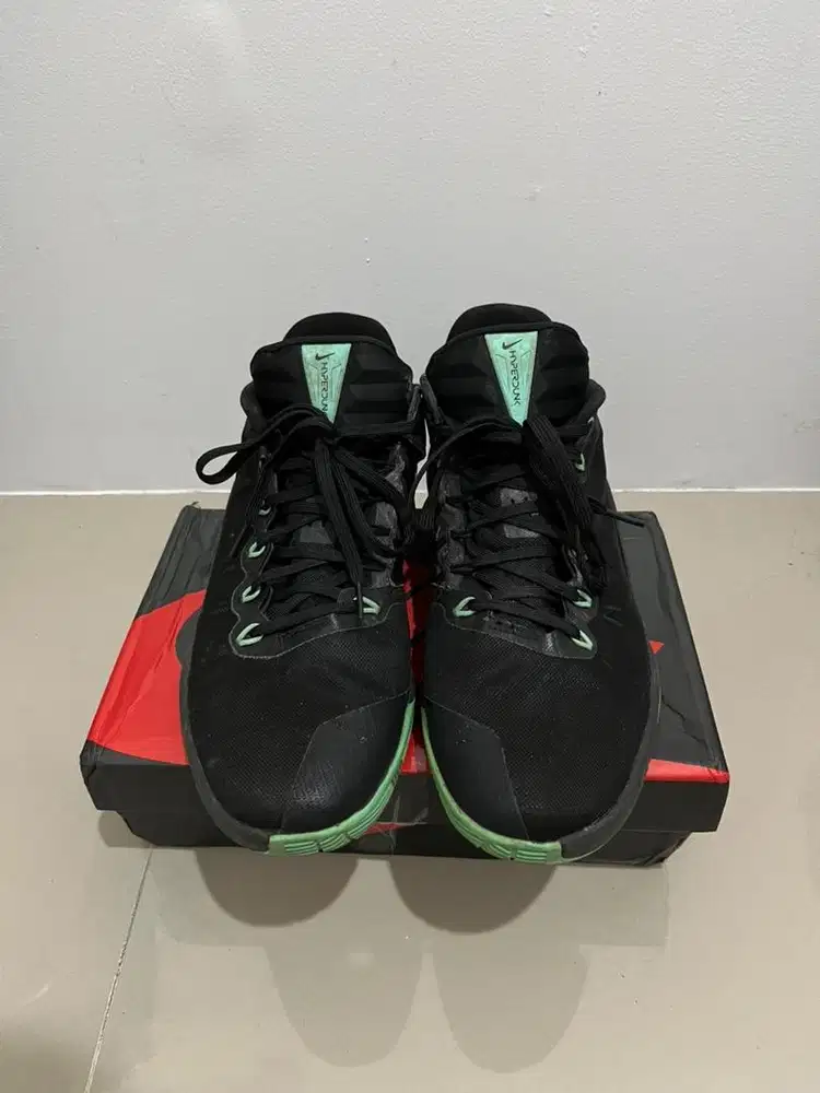 Nike hyperdunk 2016 low EP Black Green Glow