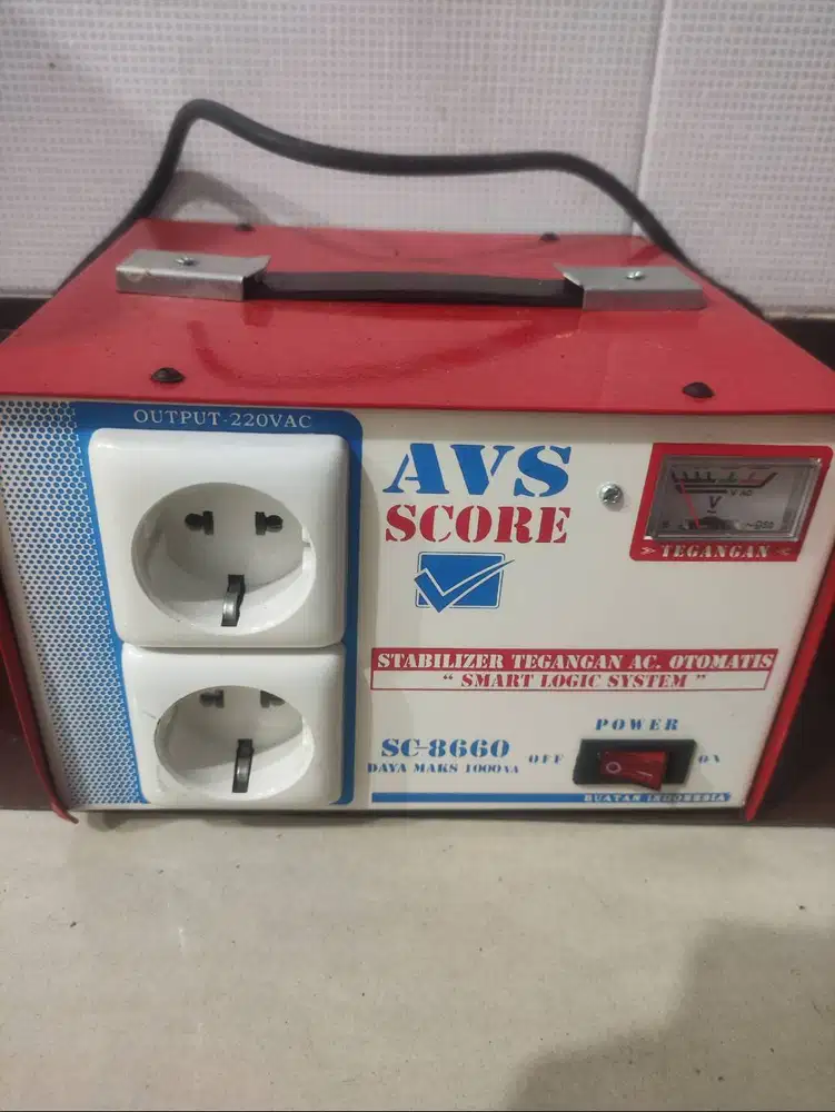 AVS Stabilizer SC-8660 Preloved bekas