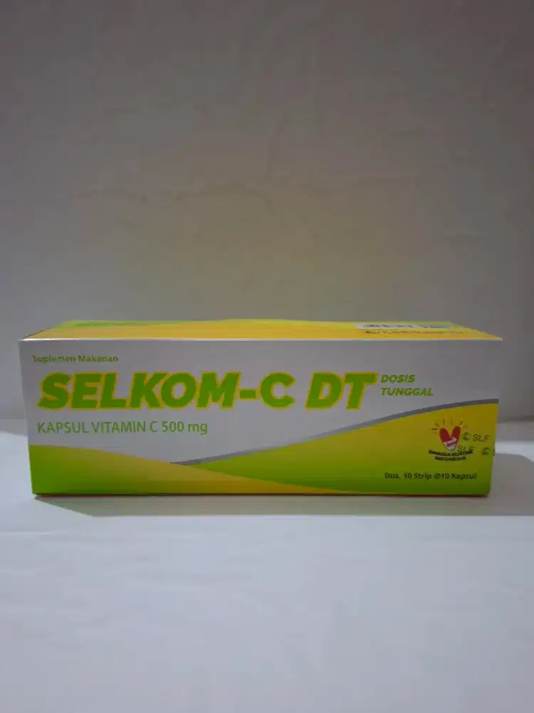 Selkom - C DT Kapsul Vitamin C 500 mg (100 kapsul)