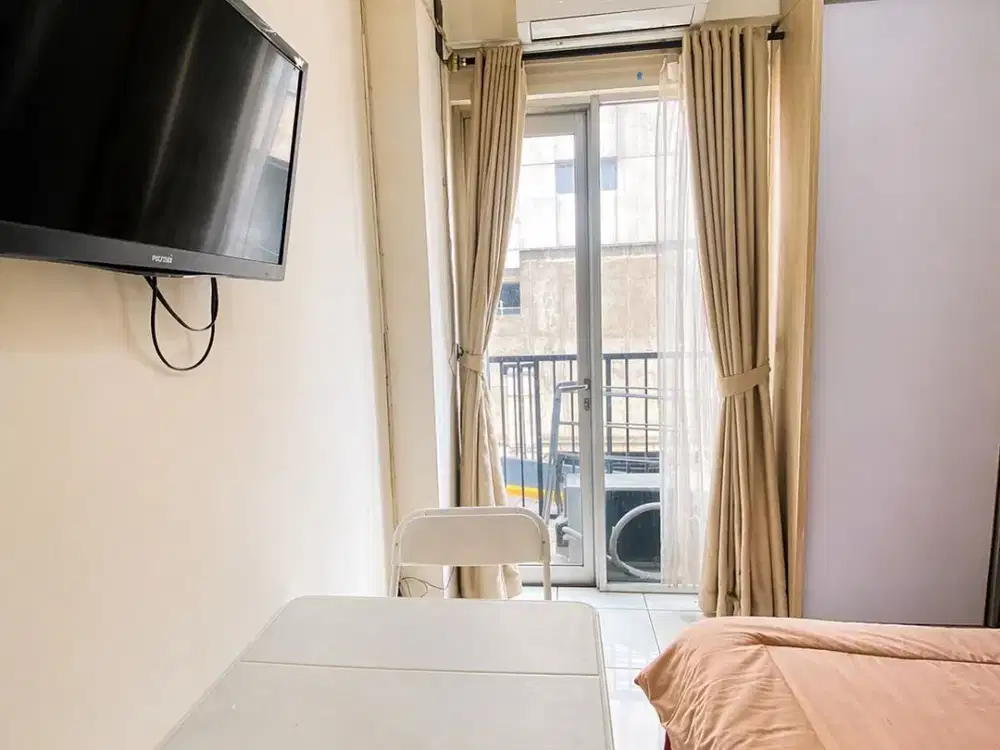 Disewakan Bulanan City Light Apartemen Studio Furnish Ciputat