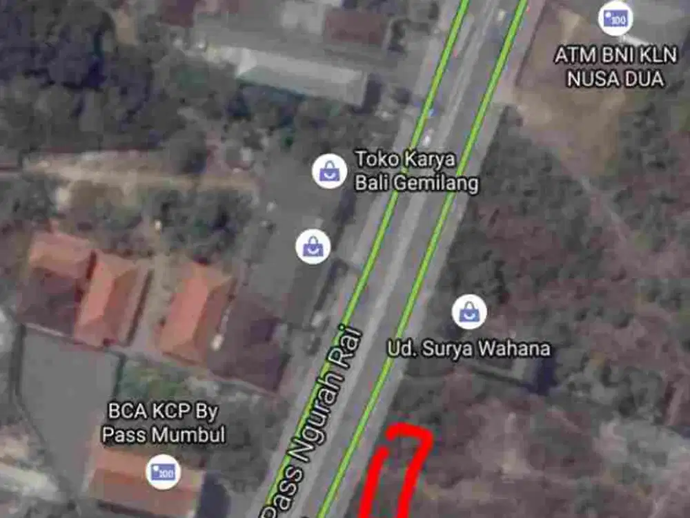 Dijual Tanah Bypass Ngurai Rai