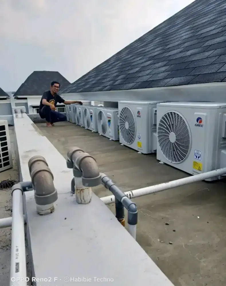 Service AC kulkas pompa air bongkar pasang AC