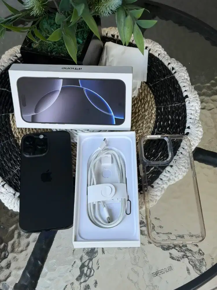 IPHONE 16 PRO MAX 256 GB BLACK TITANIUM IBOX