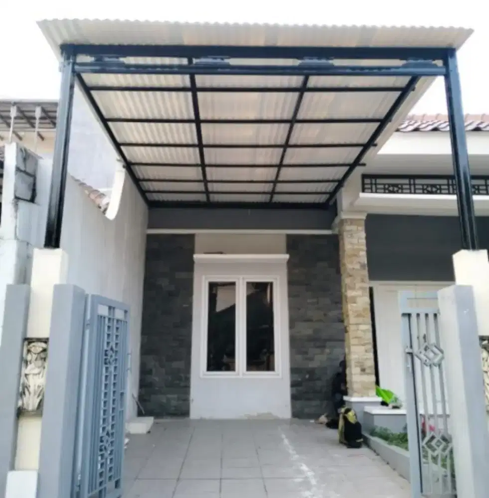 Kanopi Teras Minimalis Rapi