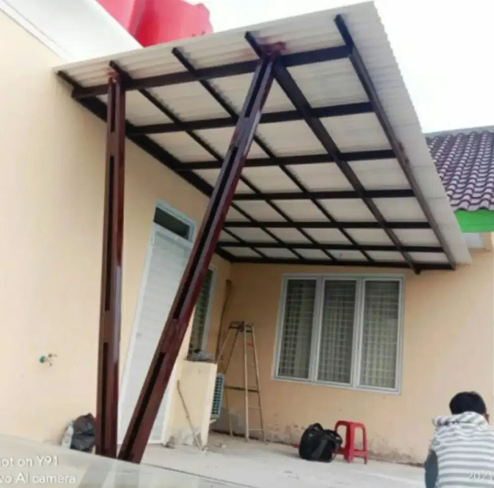 Kanopi Teras Minimalis Rapi