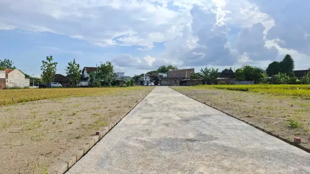 Tanah kavling barat Agrowisata Sondokoro