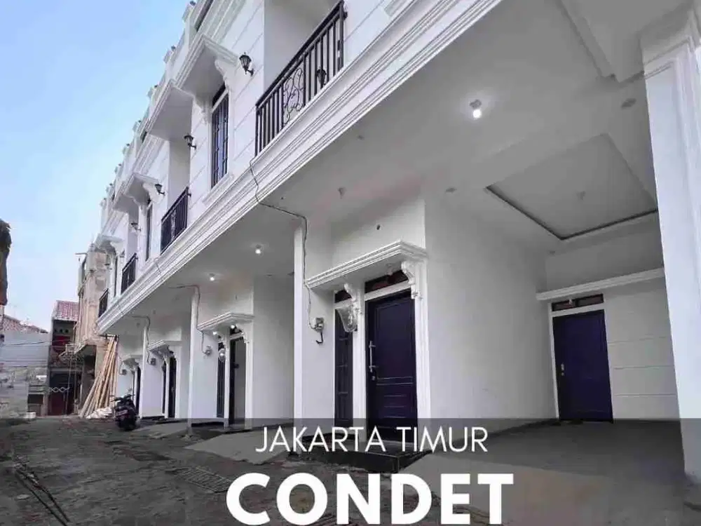 JUAL RUMAH BARU UNIT READY DI CONDET. DESIGN MINIMALIS ROOFTOP
