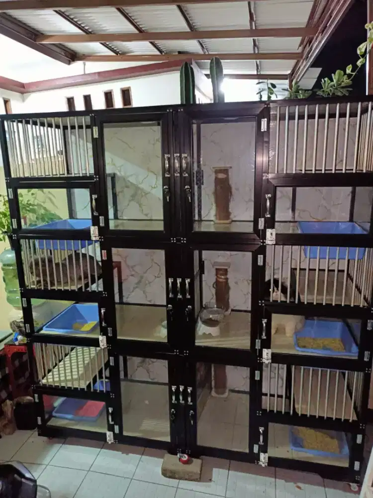 Kandang kucing 6 susun sultan