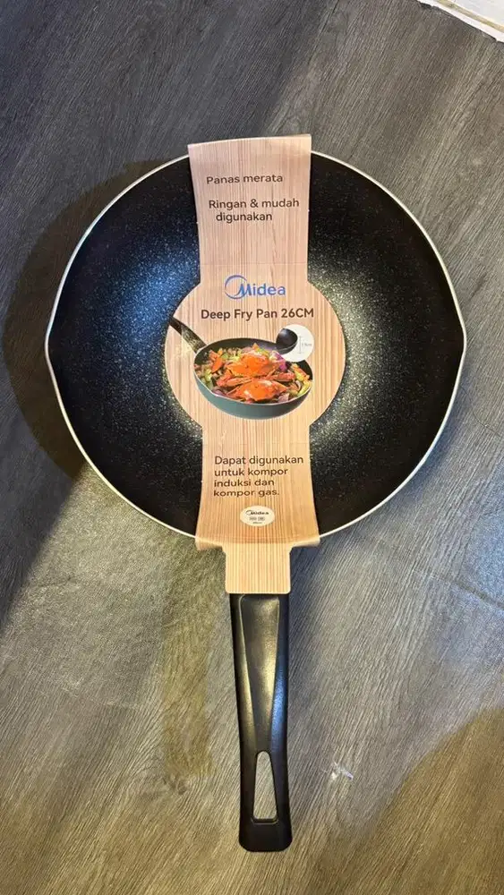 deep fry pan 26cm midea