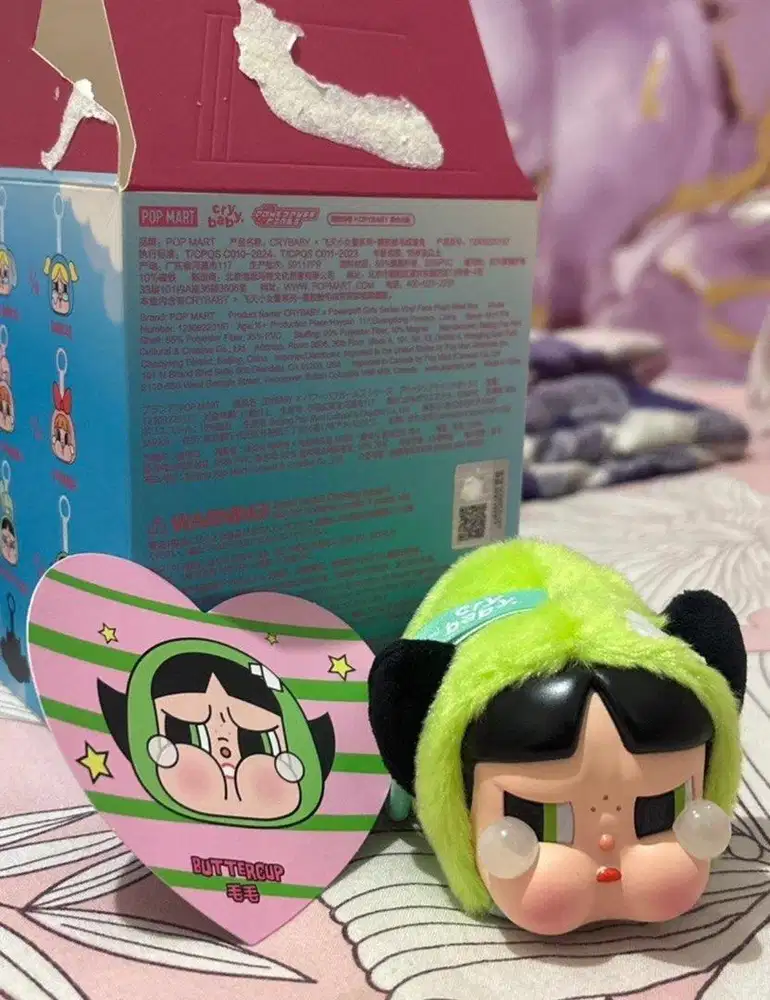 POP MART CRYBABY x Powerpuff Girls Series