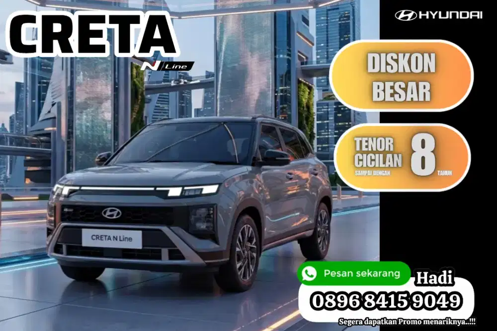 Promo Creta alpha N-line turbo ivt style prime active trend kredit