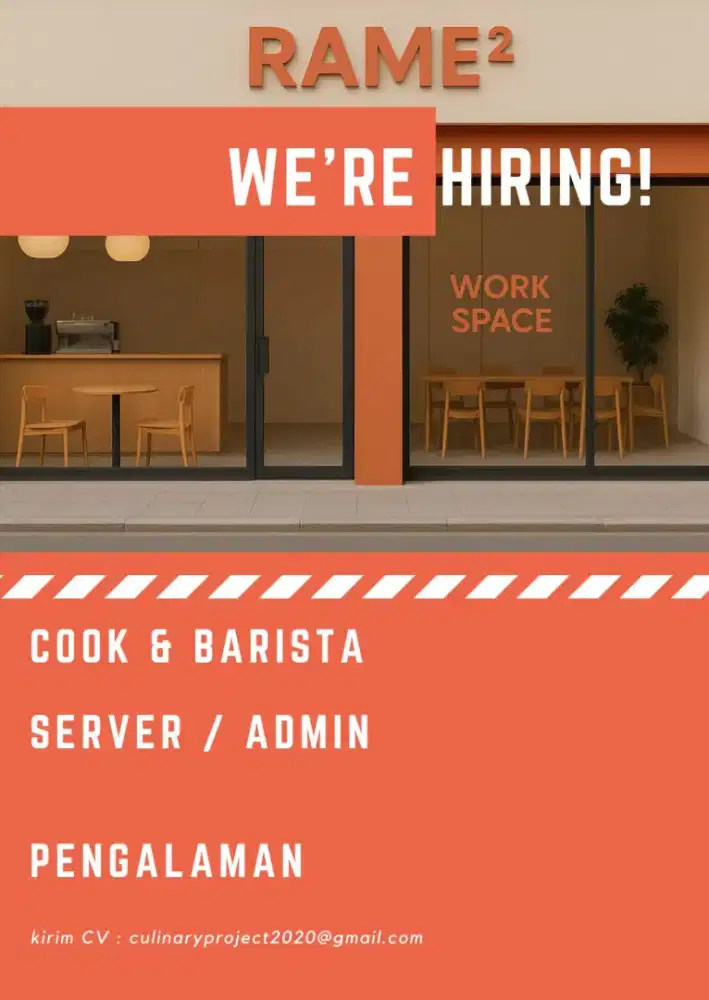 Team dapur & barista