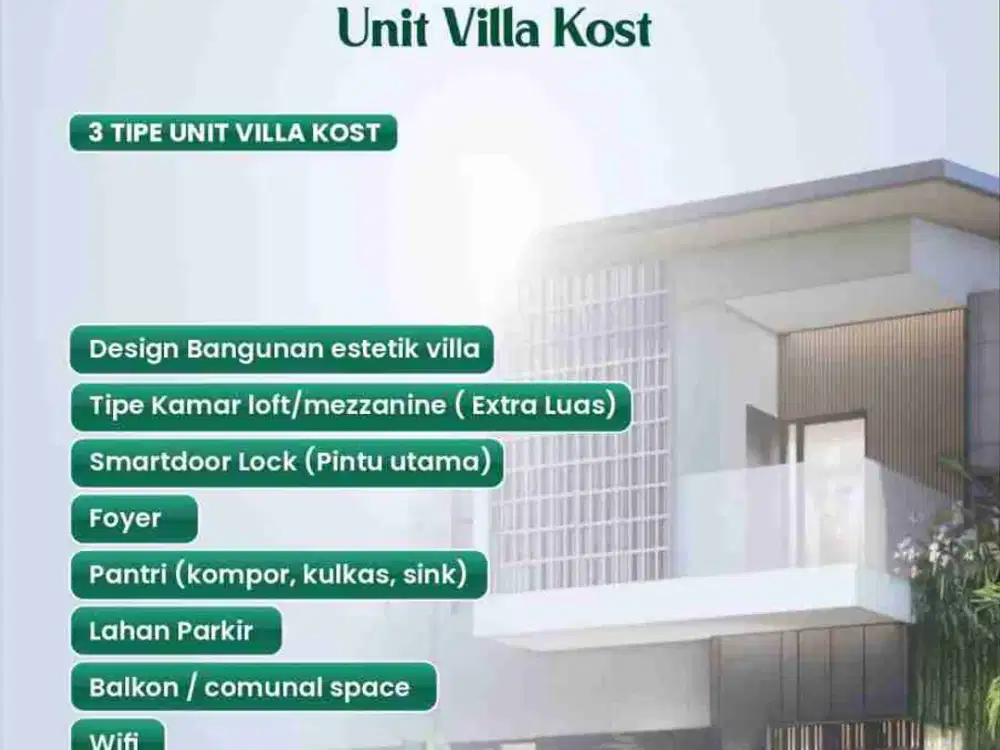 Jual Kosan Baru (Lake) Dekat kampus IPB Darmaga Bogor Barat (4 KT + 4 KM) Kos Murah