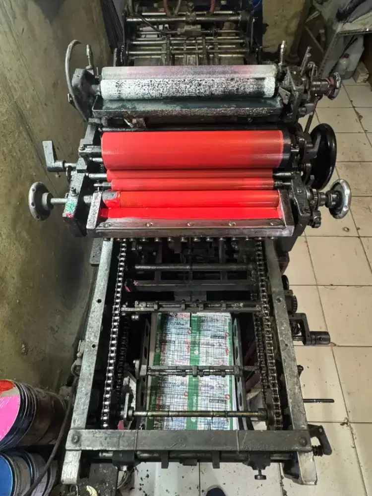 Mesin cetak mulltilied 1 warna