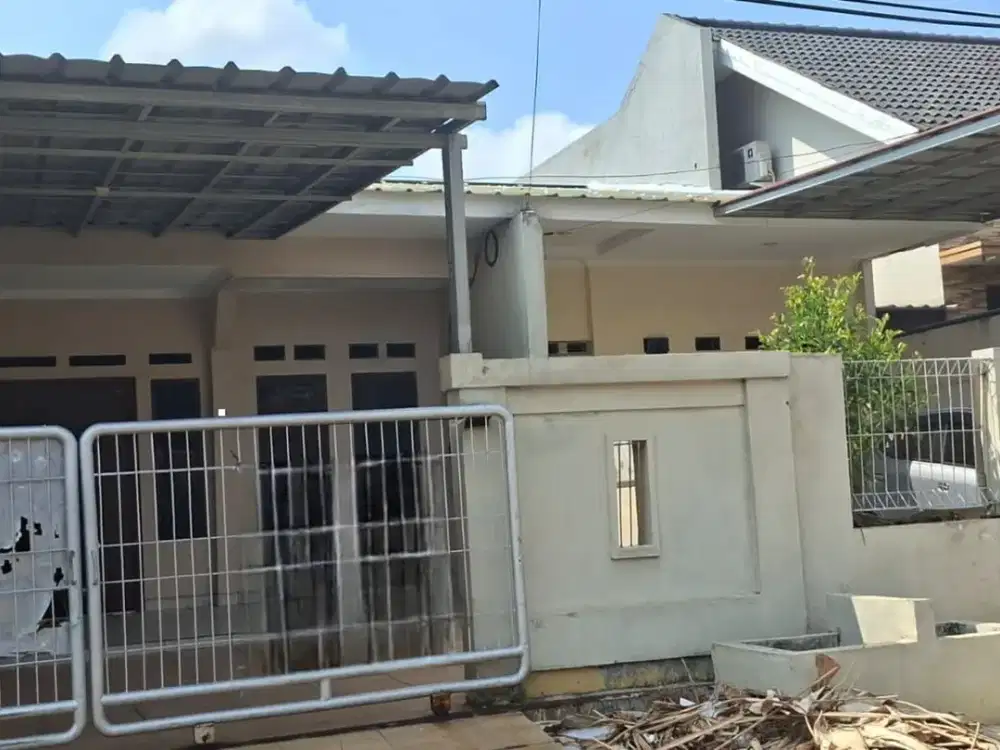 Disewakan rumah murah 1lantai di Taman Pulogebang Cakung Jakarta Timur siaphuni minimalis modern