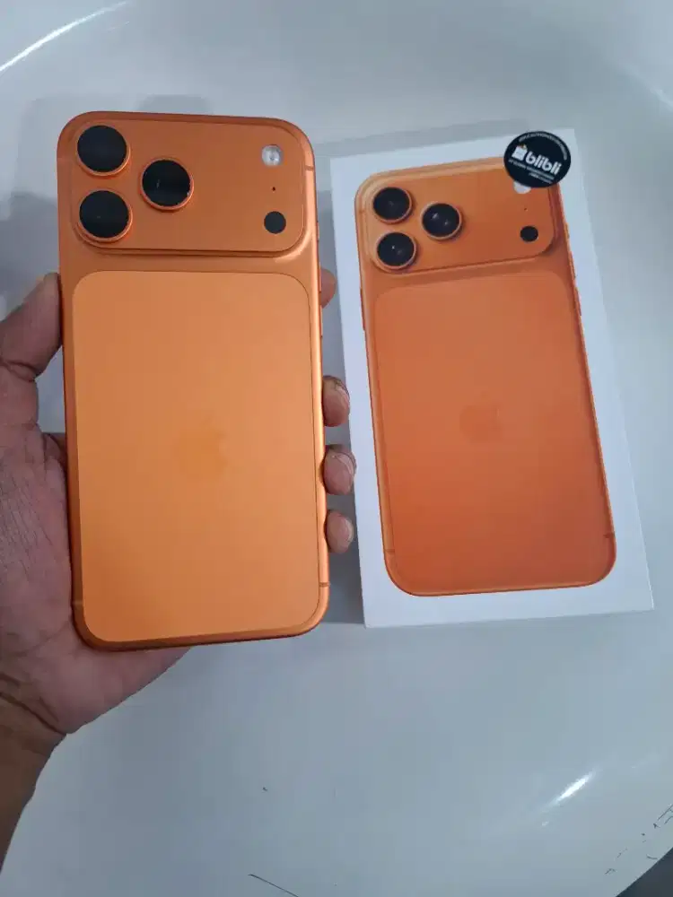 iPhone 17 promax 256gb iBox Blibli cosmic oren