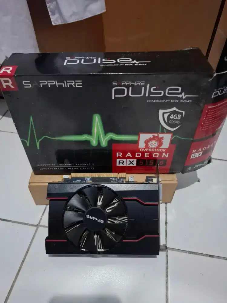 VGA Radeon RX 550 4 GB DDR 5 Sapphire