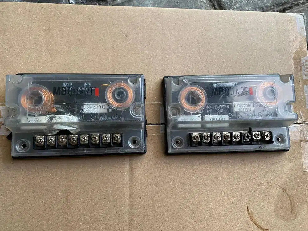 crosofer crossover MB Quart 3way speaker audio mobil