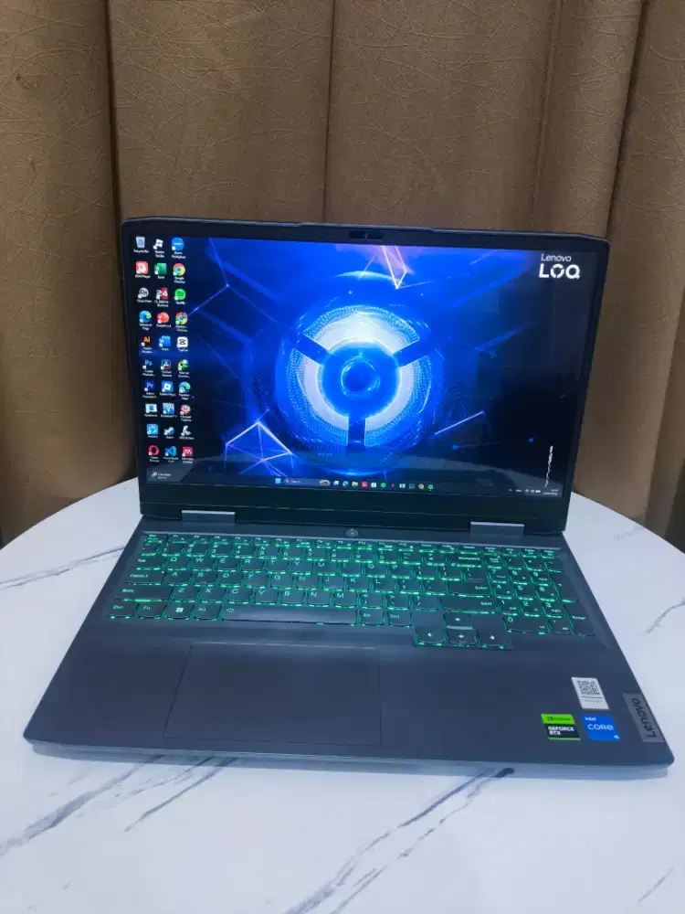 Laptop Lenovo loq i5 gen 12 rtx 3050 ram 16/SSD 512