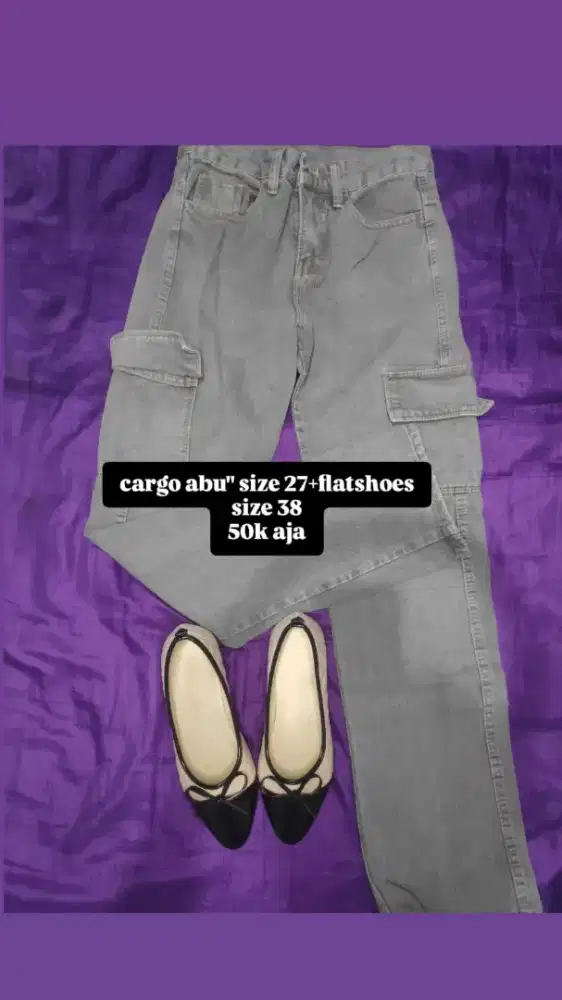 Cargo & flatshoes