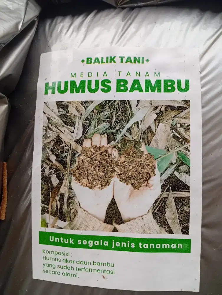 Humus Bambu dan media tanam
