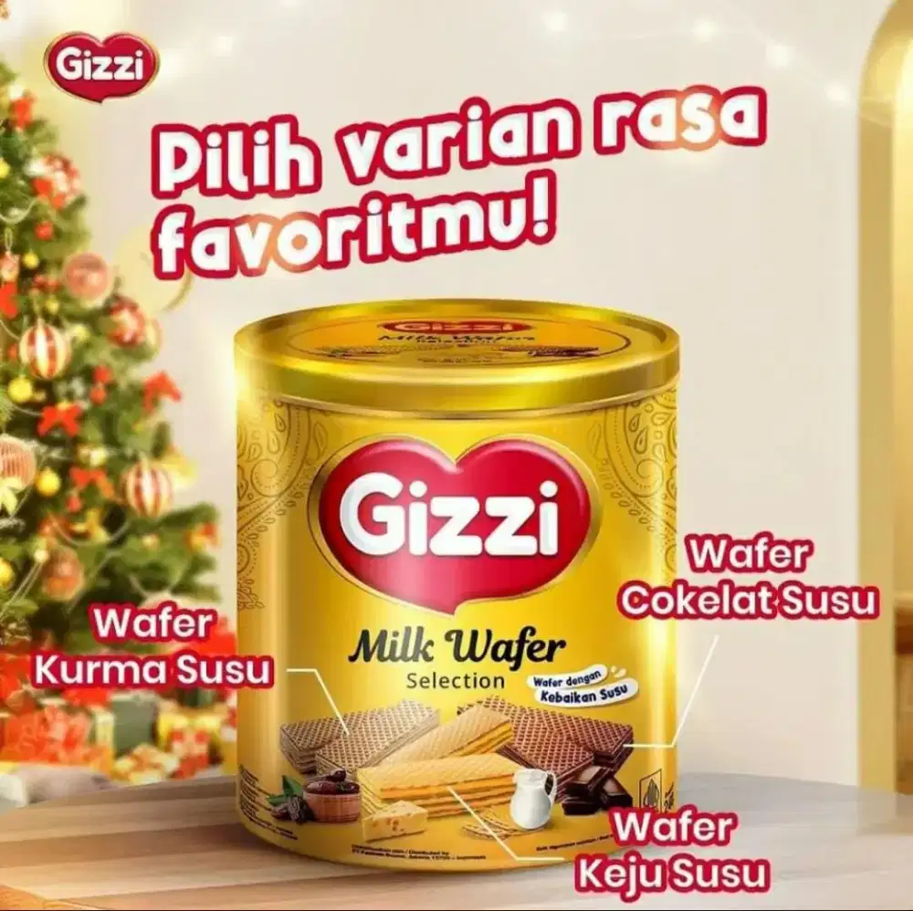Biskuit wafer kaleng gizzi delbis spesial butter