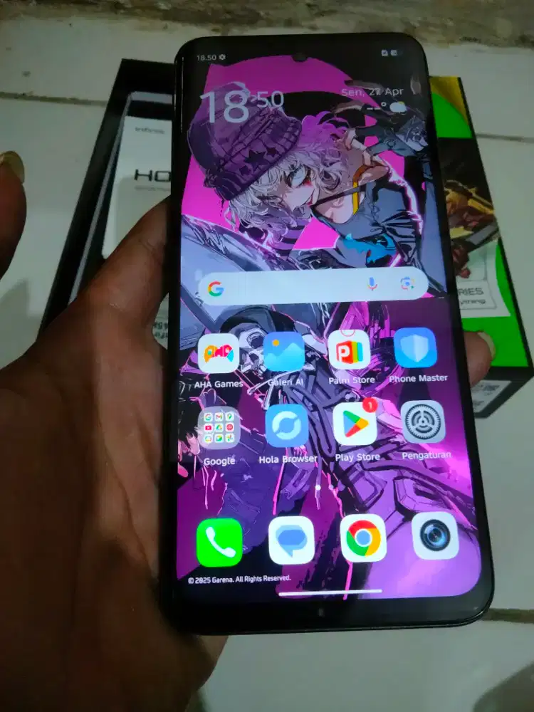 Infinix Hot 60i. Ram 6+6/128 GB