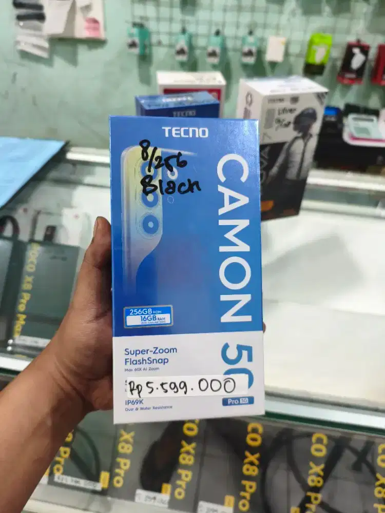 TECNO CAMON 50 PRO 5G 8/256 NEW SEGEL PROMO TERMURAH