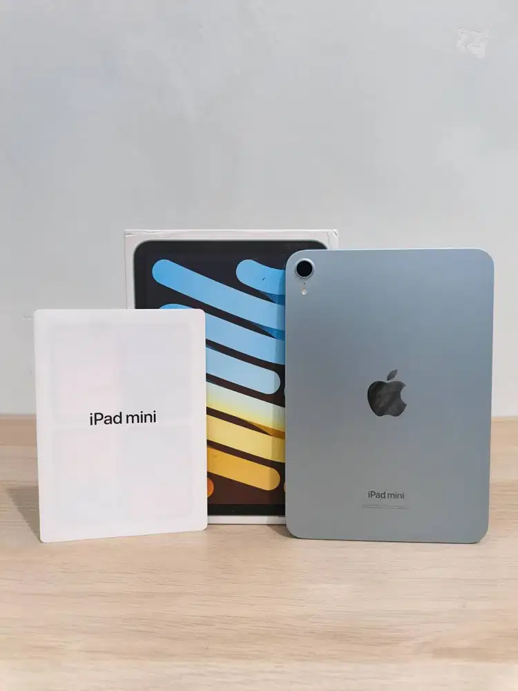 Apple iPad Mini 7 2024 256GB Blue Wifi Kondisi Mulus dan Berfungsi