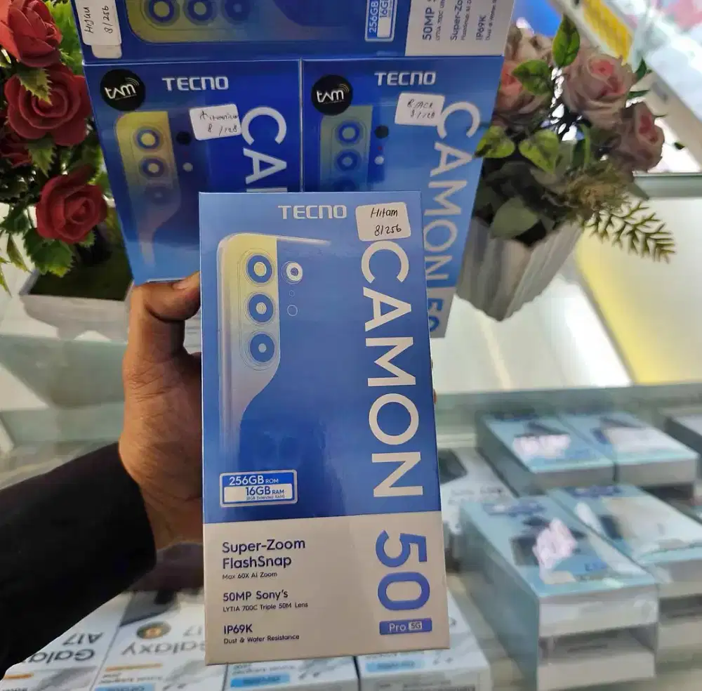 Tecno Camon 50 Pro 5G 8+8/256 Cocok untuk mencerdaskan bangsa