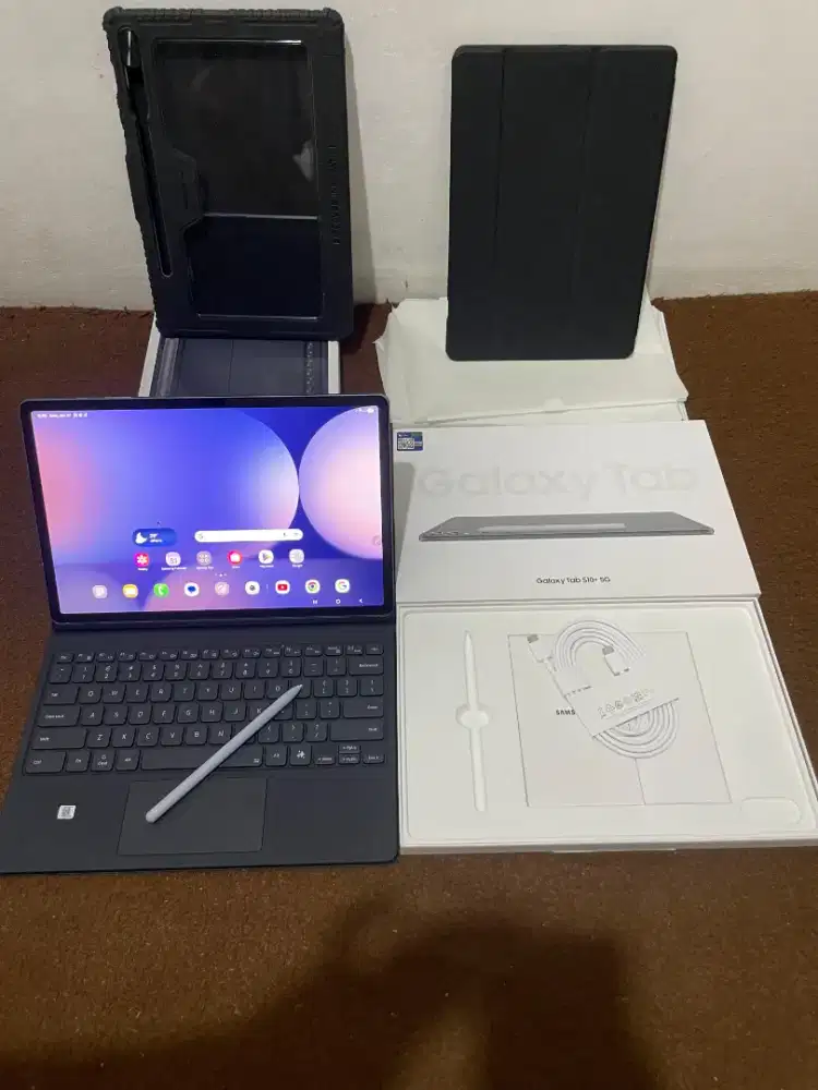 Samsung Tab S10+ 5G 12/256 Resmi Include Keyboard Ai Like New