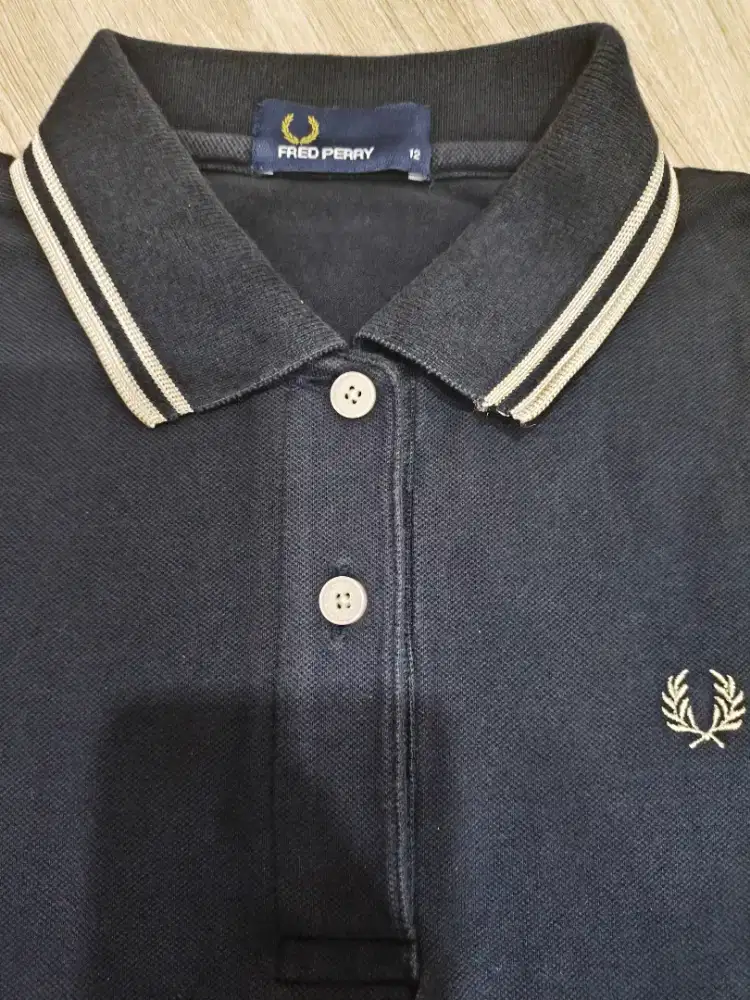 FRED PERRY WOMEN POLO SHIRT SLEEVELESS ORIGINAL