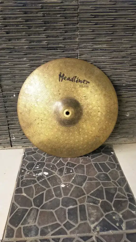 Cymbal crash meinl headleaner 16 inch bekas