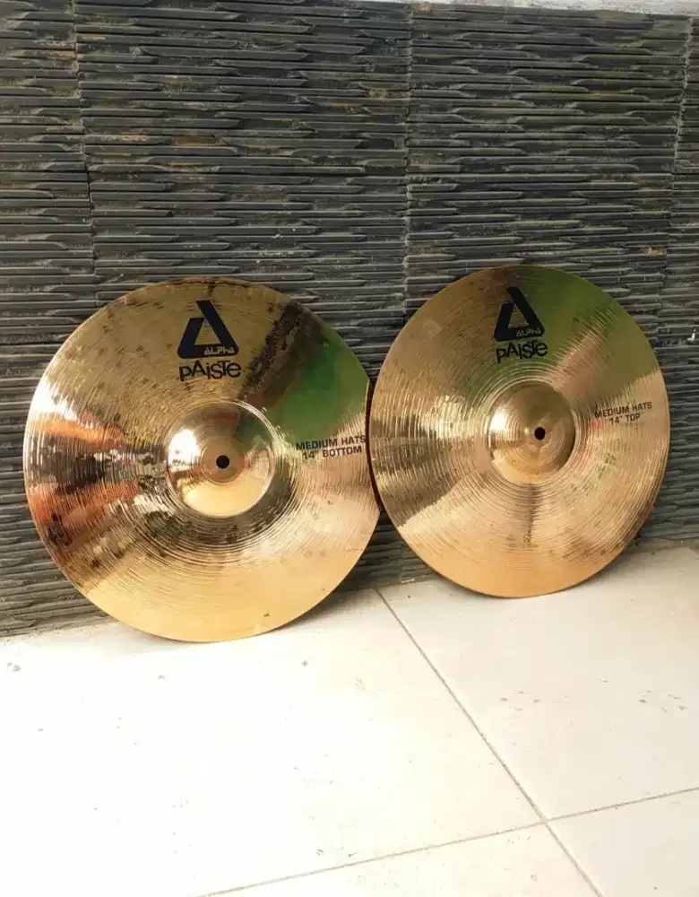 Cymbal hihat paiste alpha bekas