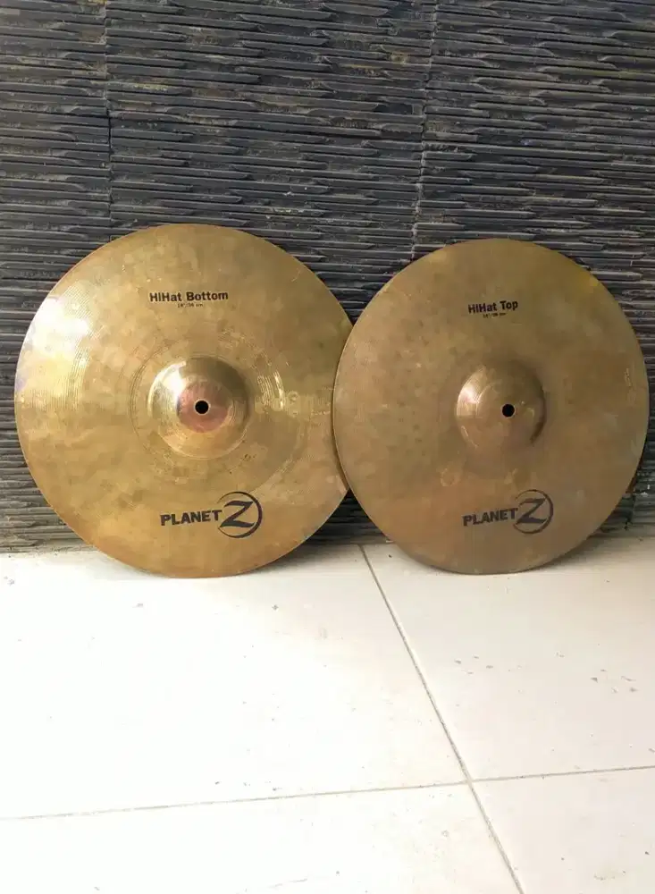 Cymbal hihat zildjian planet Z bekas