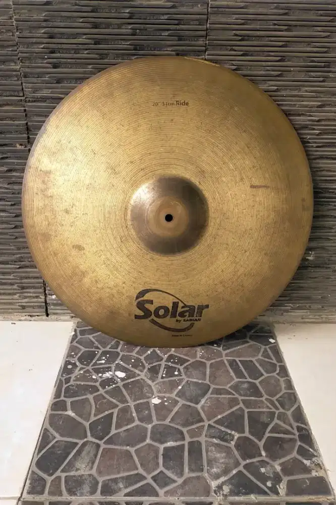 Cymbal drum ride sabian solar 20 inch