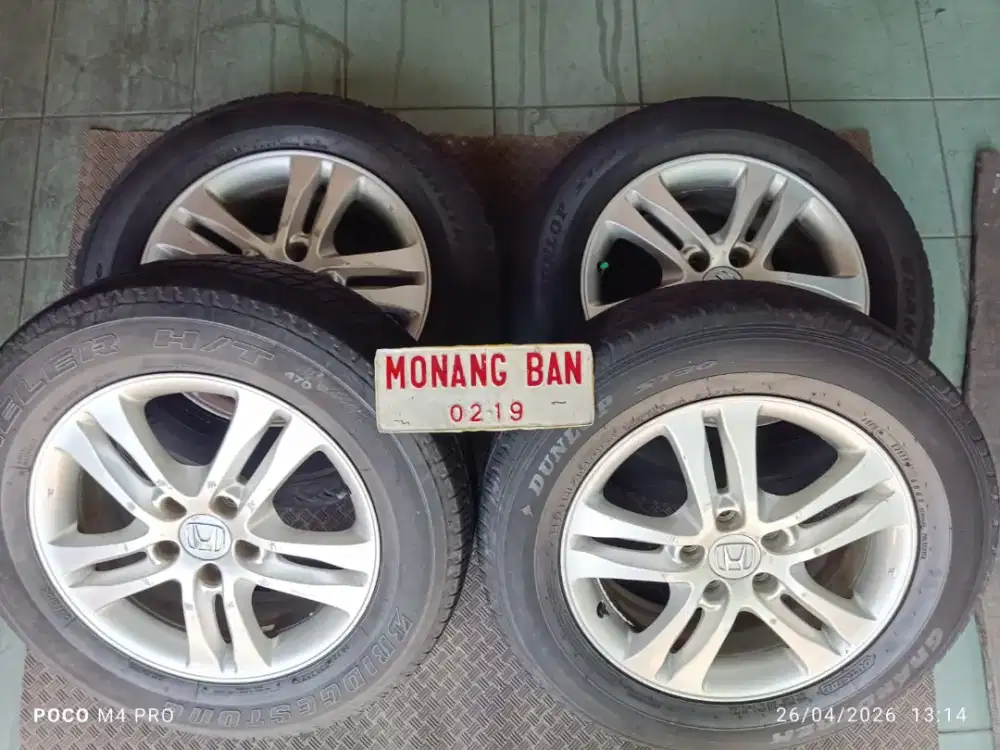 Velg CRV 2.4 thn 2012 ring 17 pcd 5x114