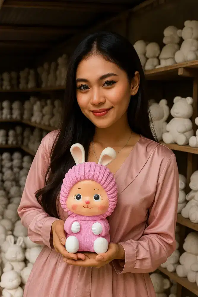 Peluang Usaha, celengan & keranjinan gypsum