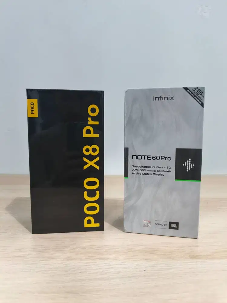 Xiaomi Poco X8 Pro 12/512GB White Segel Box Garansi Resmi 15 Bulan