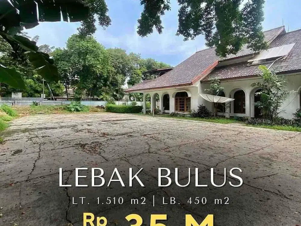 di jual rumah lebak bulus