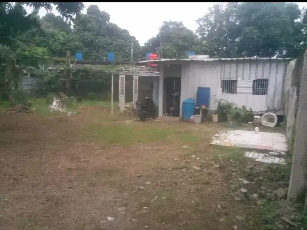 Jual cepat tanah kosong cocok utk pabrik/gudang di curug serdang wetan